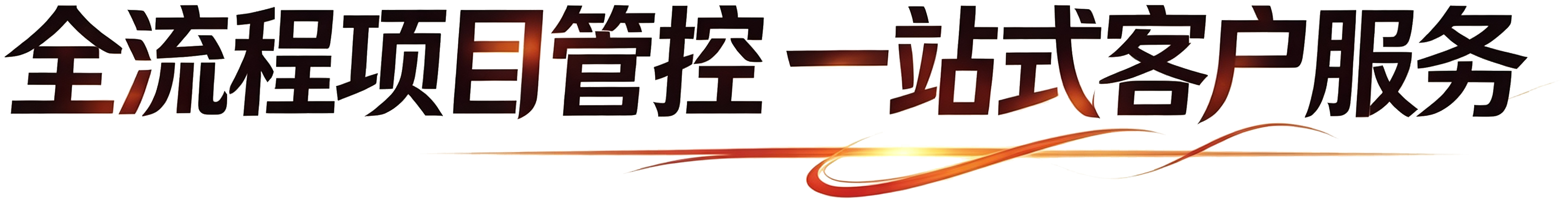全流程项目管控 一站式客户服务